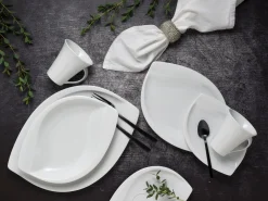 Creatable Geschirrset|Acacia - Kombiservice 30-tlg - Weiss
