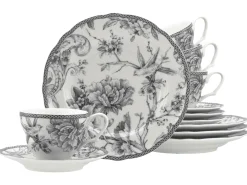 Creatable Geschirrset|Adelaide - Kaffeeservice 12-tlg - Blau