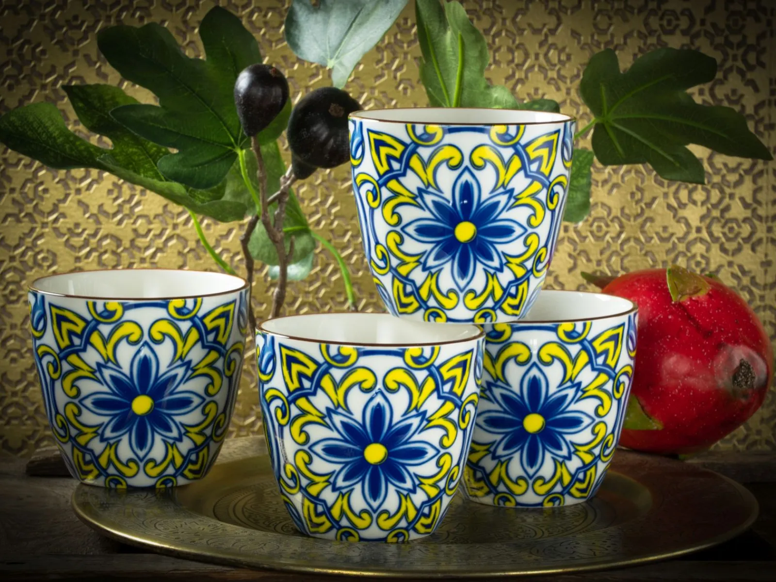 Creatable Becher & Tassen|Aladin - Becher 4-tlg - Blau