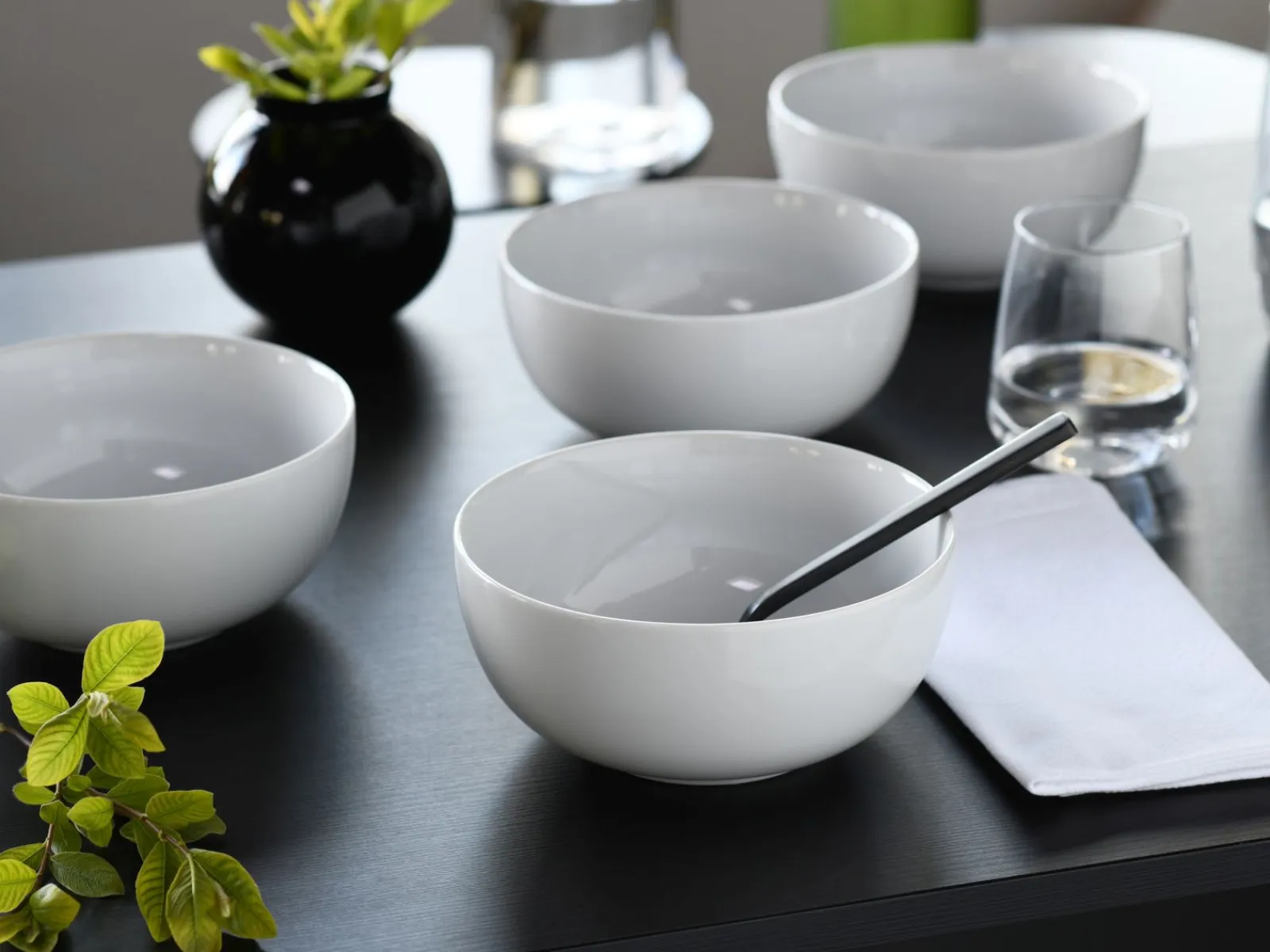 Creatable Bowls & Schüsseln|Geschirrset|AllRound - Buddha Bowl 4-tlg - Weiss