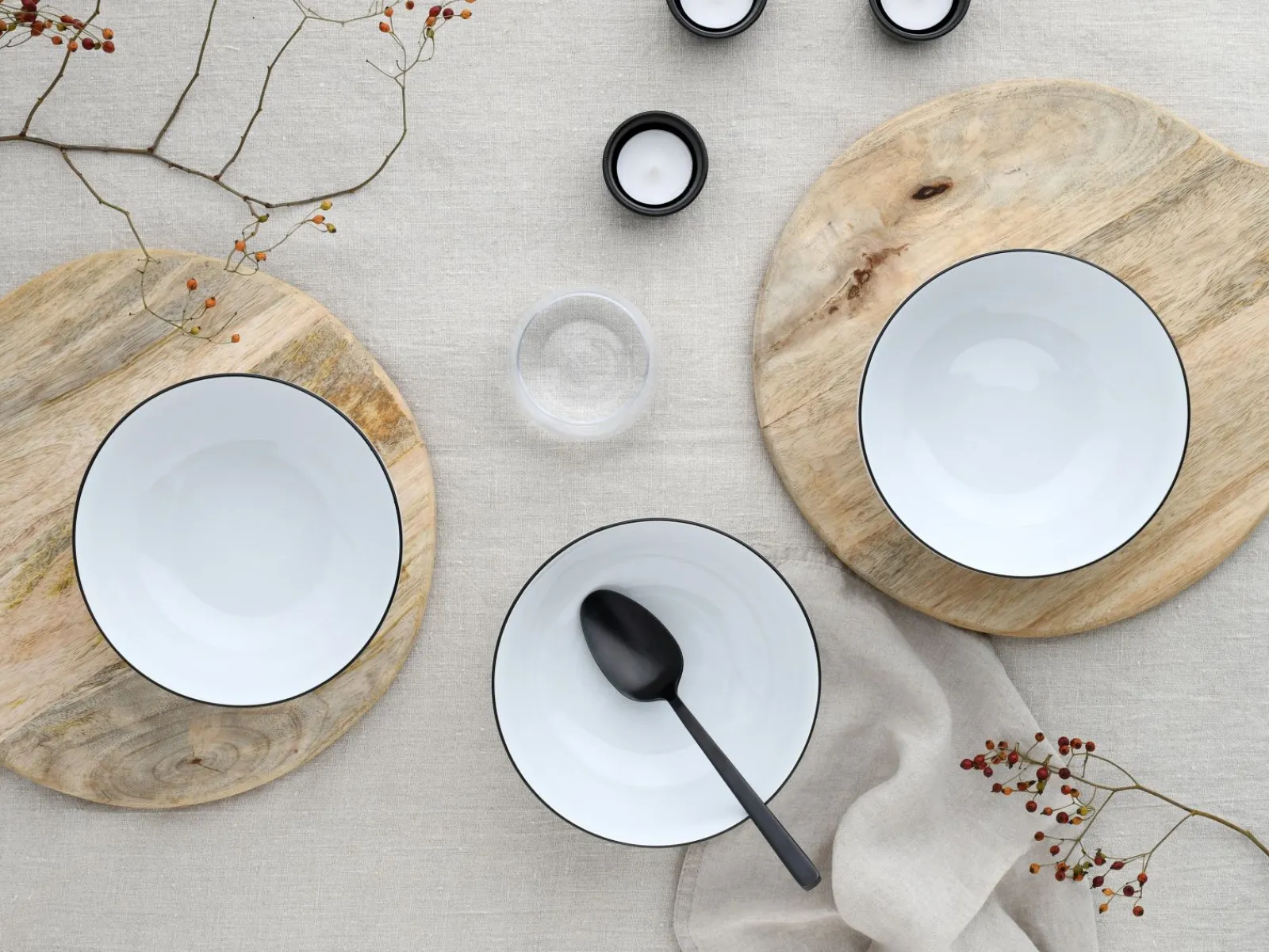 Creatable Bowls & Schüsseln|Geschirrset|AllRound - Buddha Bowl 4-tlg - Weiss