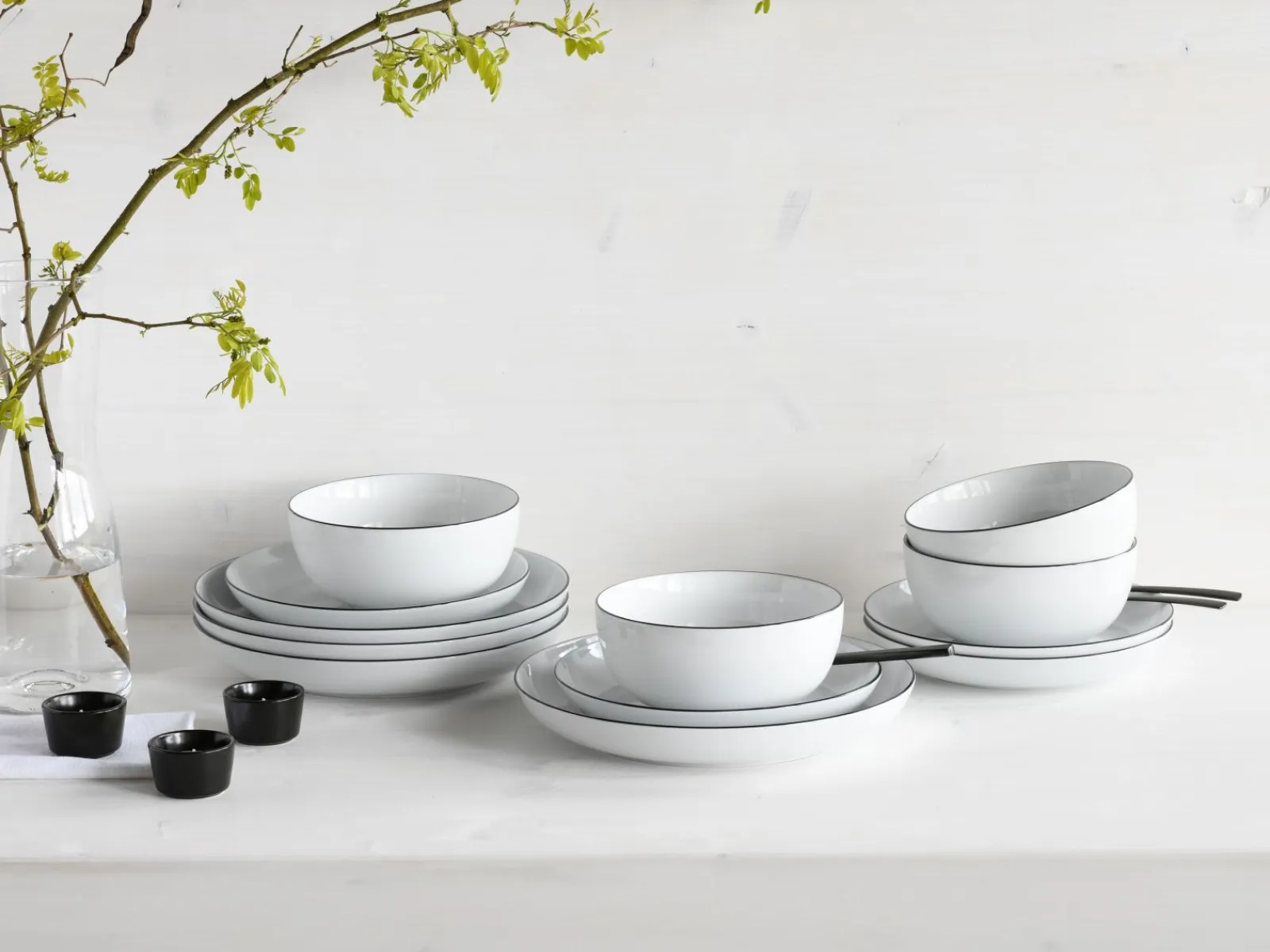 Creatable Geschirrset|Teller|AllRound - Tellerset 12-tlg - Weiss