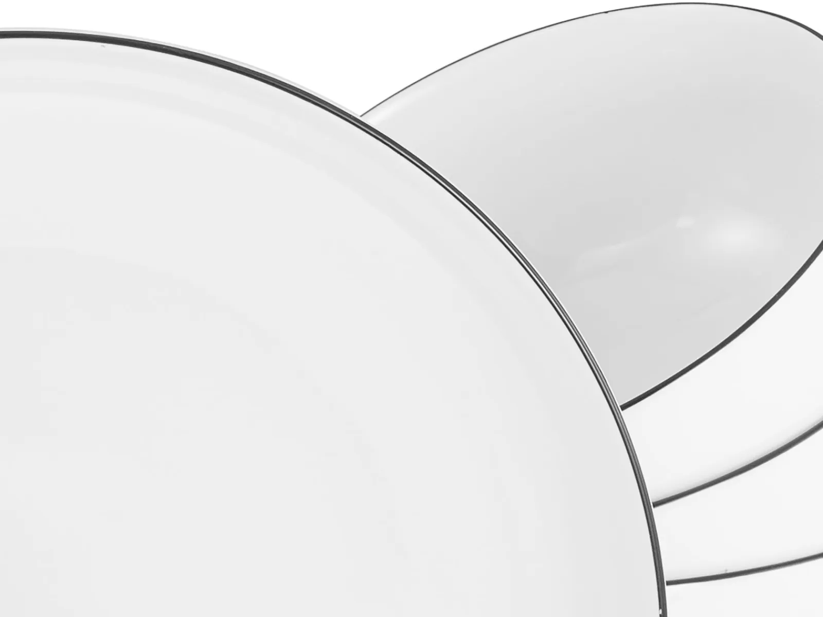 Creatable Geschirrset|Teller|AllRound - Tellerset 12-tlg - Weiss