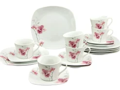 Creatable Geschirrset|Amelie - Kaffeeservice 18-tlg - Weiss