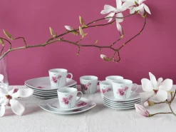 Creatable Geschirrset|Amelie - Kaffeeservice 18-tlg - Weiss