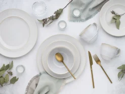Creatable Geschirrset|Antique - Kombiservice 16-tlg - Offwhite