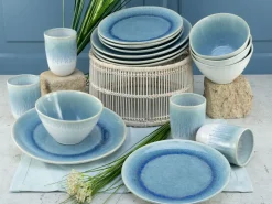 Creatable Geschirrset|Aquarius - Kombiservice 16-tlg - Blau