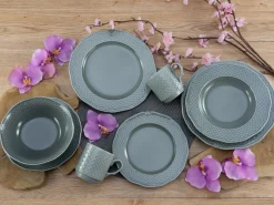 Creatable Geschirrset|Arianne - Kombiservice 20-tlg - Grau
