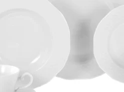 Creatable Geschirrset|Arianne - Kombiservice 30-tlg - Weiss