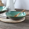 Creatable Bowls & Schüsseln|Geschirrset|Basalt Bio - Pasta Bowl 2-tlg - Salbei