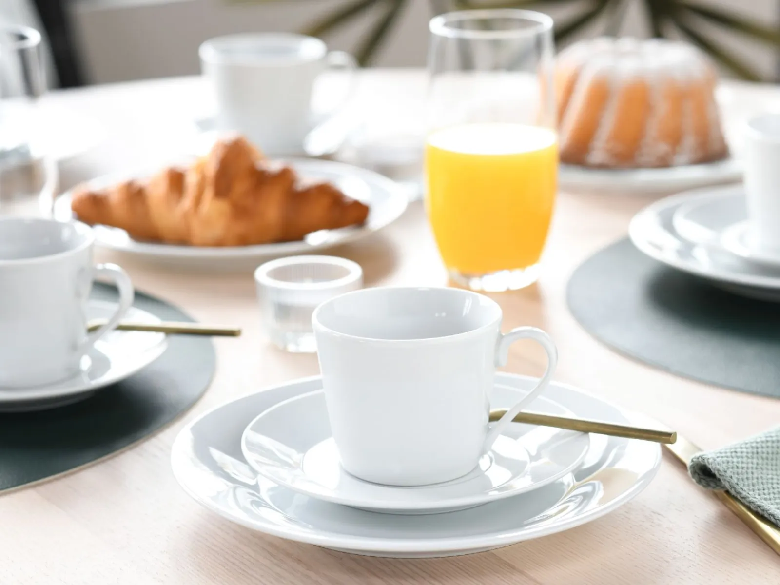 Creatable Geschirrset|BASE - Kaffeeservice 18-tlg - Weiss