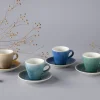 Creatable Geschirrset|Caldera - Espresso-Set 8-tlg - Mix
