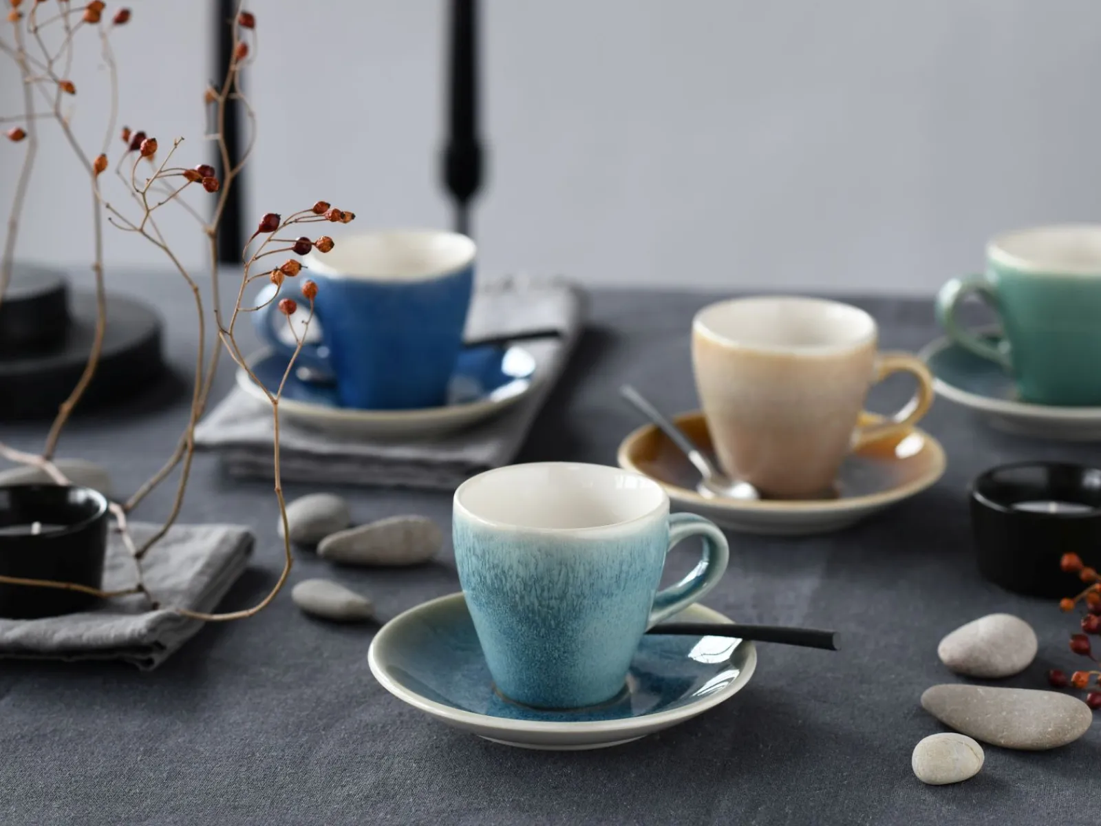 Creatable Geschirrset|Caldera - Espresso-Set 8-tlg - Mix