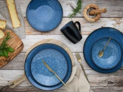 Creatable Geschirrset|Capri - Kombiservice 16-tlg - Blau