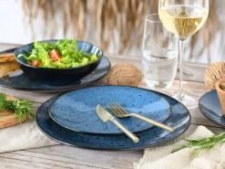 Creatable Geschirrset|Teller|Capri - Tellerset 12-tlg - Blau