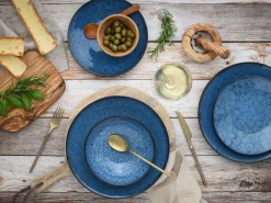 Creatable Geschirrset|Teller|Capri - Tellerset 12-tlg - Blau