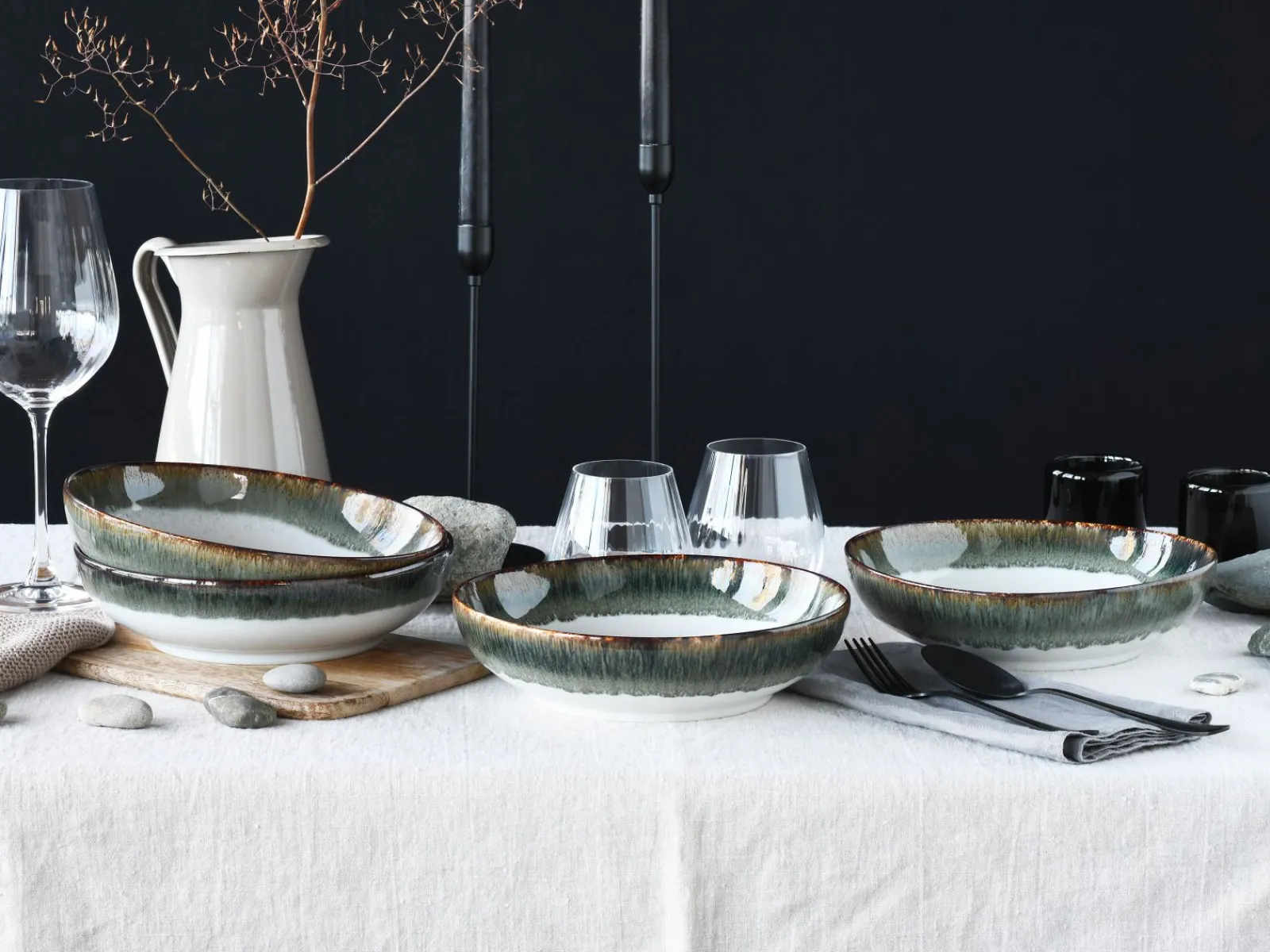 Creatable Bowls & Schüsseln|Geschirrset|Cascade - Poke Bowl 4-tlg - bunt