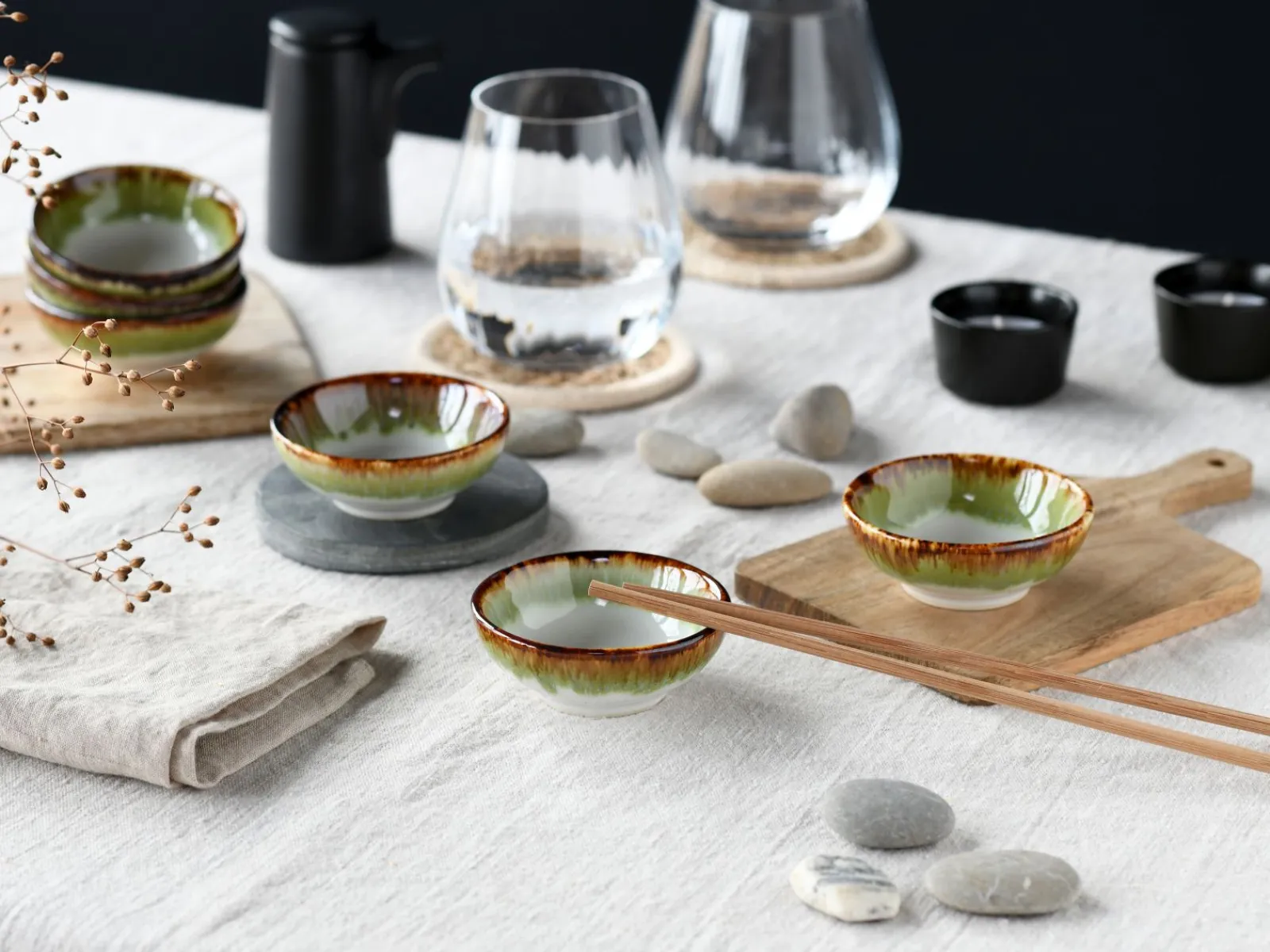 Creatable Bowls & Schüsseln|Geschirrset|Cascade - Sojaschale 6-tlg - Blau