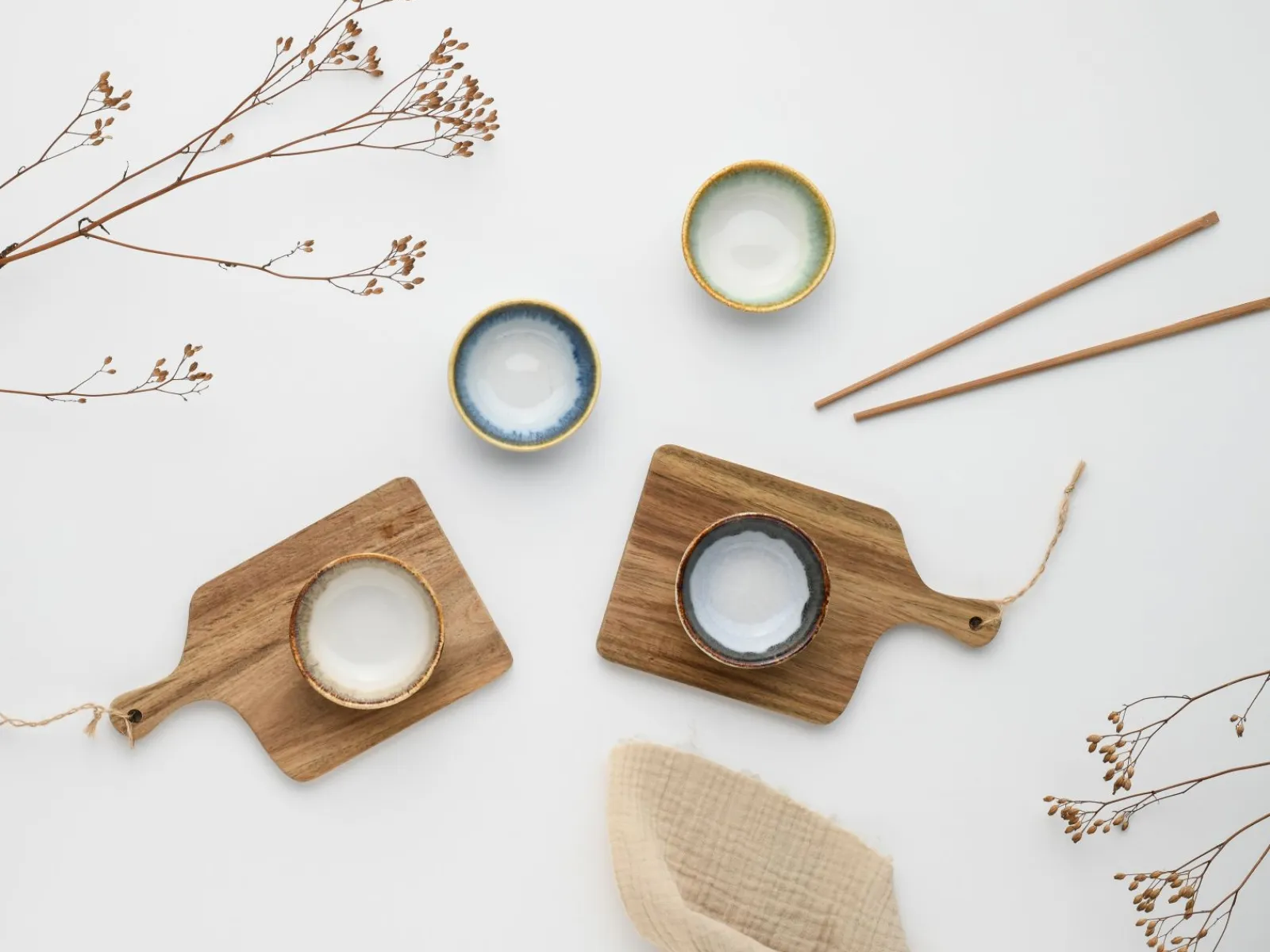 Creatable Bowls & Schüsseln|Geschirrset|Cascade - Sojaschale 4-tlg - bunt