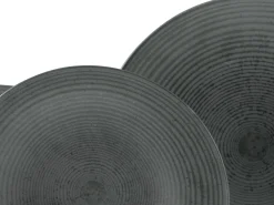 Creatable Geschirrset|Teller|Catania - Tellerset 12-tlg - Anthrazit