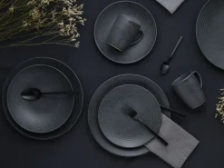 Creatable Geschirrset|Teller|Catania - Tellerset 12-tlg - Anthrazit
