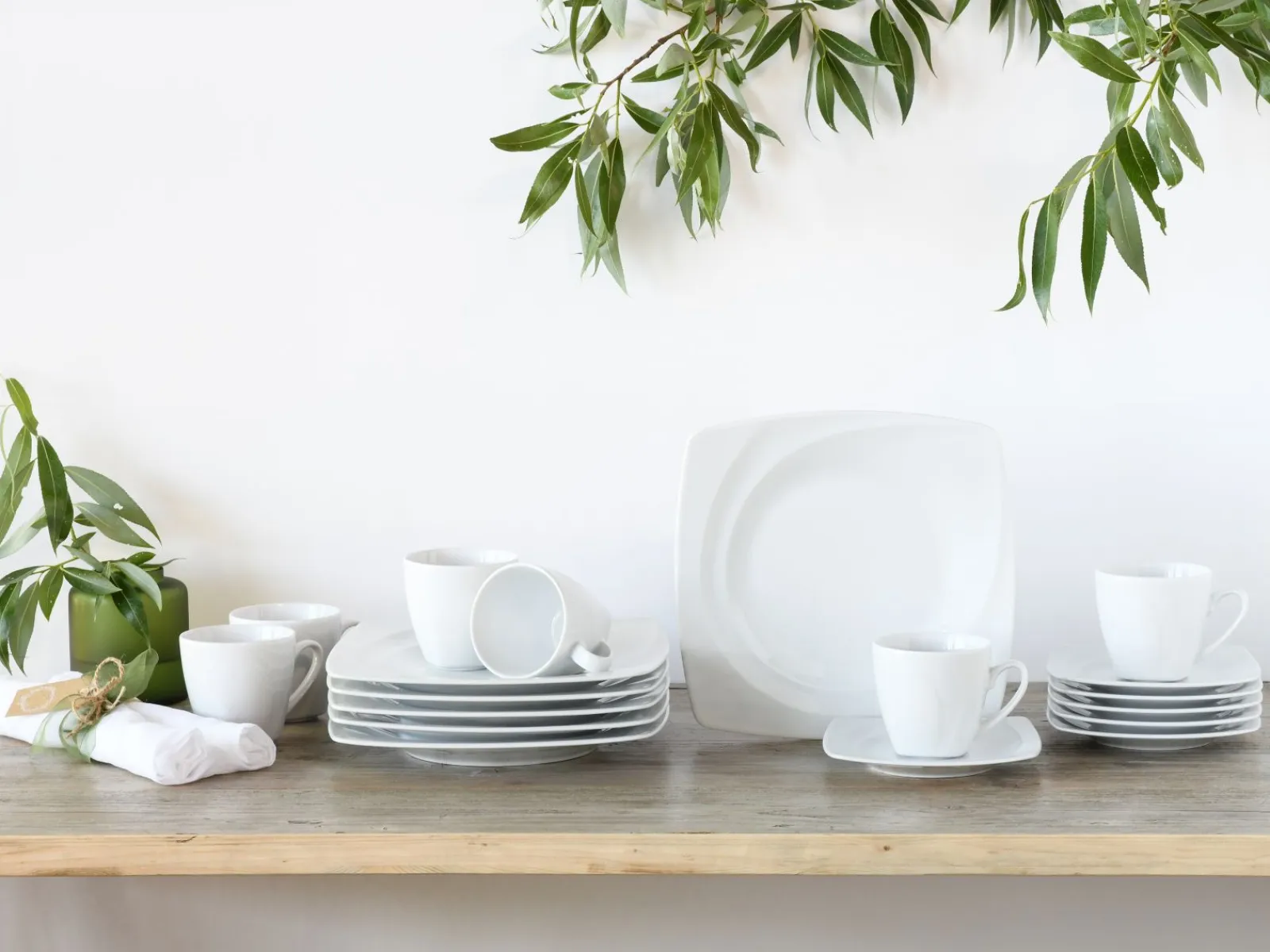 Creatable Geschirrset|Celebration - Kaffeeservice 18-tlg - Weiss
