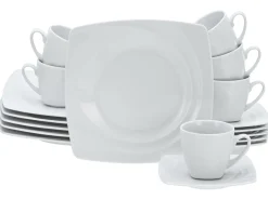 Creatable Geschirrset|Celebration - Kaffeeservice 18-tlg - Weiss