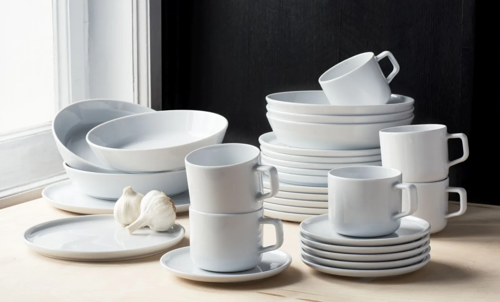 Creatable Geschirrset|Chef Collection - Kombiservice 30-tlg - Grau