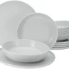 Creatable Geschirrset|Chef Collection - Tafelservice 12-tlg - Grau