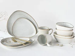 Creatable Geschirrset|Cloudy - Kombiservice 10-tlg - Smokeblue