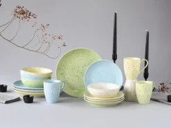 Creatable Geschirrset|Confetti - Kombiservice 16-tlg - Hellblau