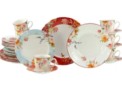 Creatable Geschirrset|Crimson - Kombiservice 30-tlg - creme