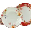 Creatable Geschirrset|Crimson - Tafelservice 12-tlg - creme