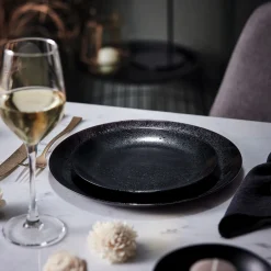 Creatable Geschirrset|Diana - Tellerset12-tlg - Schwarz