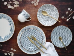 Creatable Geschirrset|Euböa - Kombiservice 16-tlg - Blue