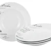 Creatable Pizza & Pasta|Geschirrset|Europa - Pastateller 4-tlg - Gustoso