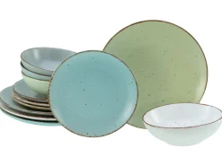 Creatable Geschirrset|Teller|Fashion - Tellerset 12-tlg - bunt