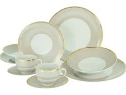 Creatable Geschirrset|Festive - Kombiservice 10-tlg - creme