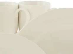 Creatable Geschirrset|Fleur Royal - Kombiservice - Creme weiss