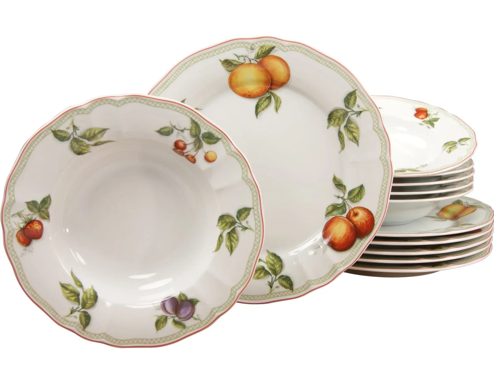 Creatable Geschirrset|Flora - Tafelservice 12-tlg - Orchard