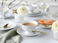 Creatable Geschirrset|Frederike - Kaffeeservice 18-tlg - Weiss