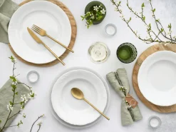 Creatable Geschirrset|Frederike - Tafelservice 12-tlg - Weiss