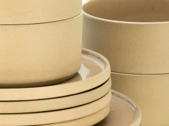 Creatable Geschirrset|Teller|Futuro - Dessertteller 4-tlg - Sand