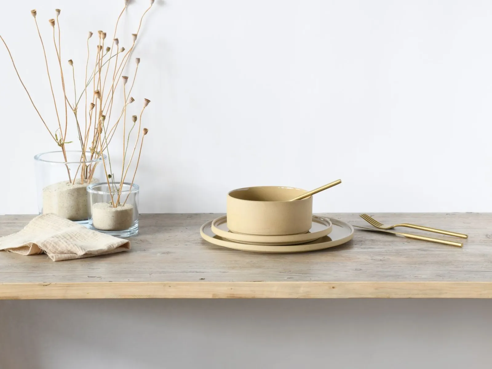 Creatable Bowls & Schüsseln|Geschirrset|Futuro - Mehrzweckschale 4-tlg - Sand