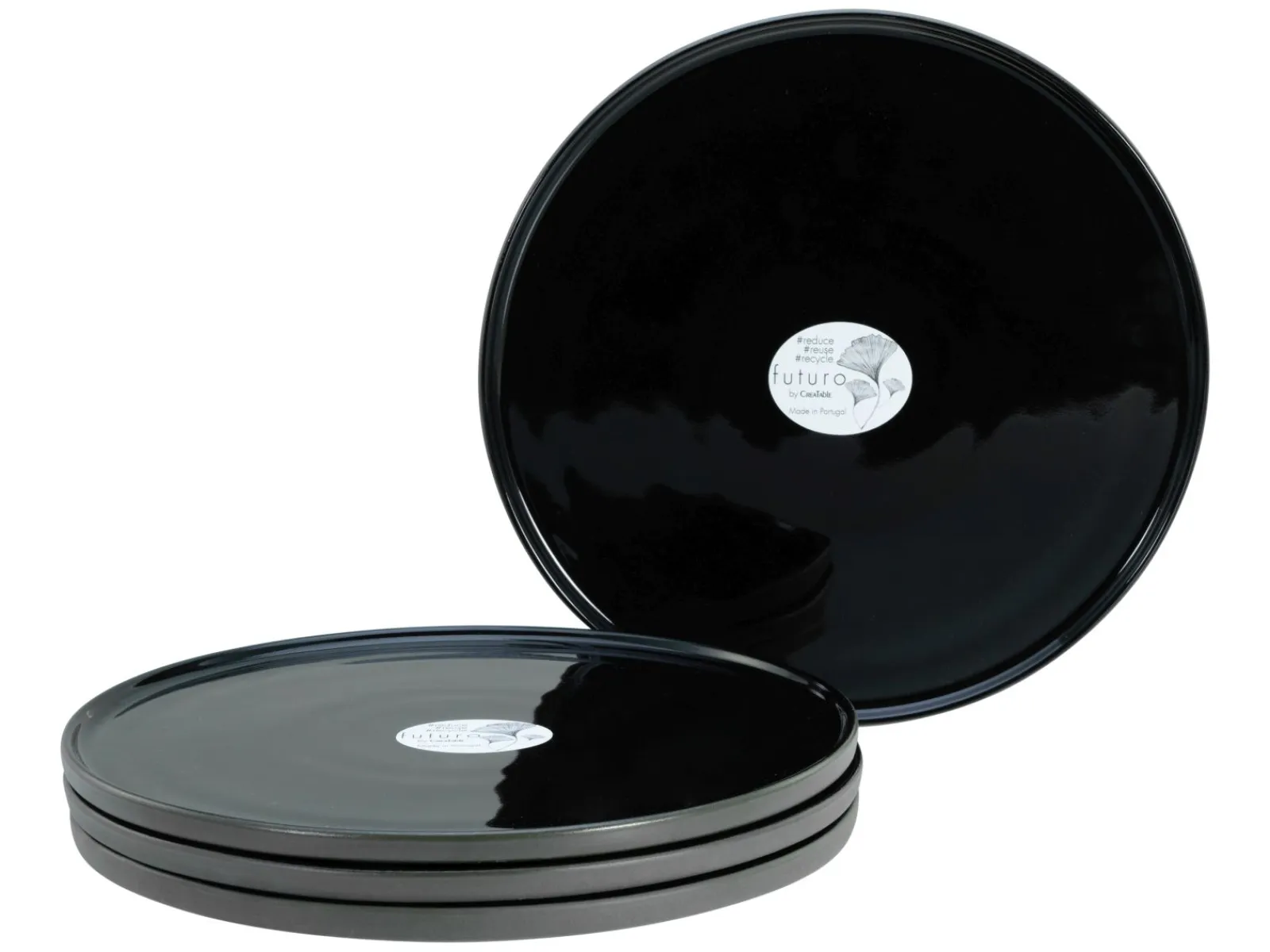 Creatable Geschirrset|Teller|Futuro - Speiseteller 4-tlg - Sand