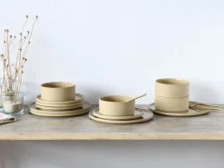 Creatable Geschirrset|Teller|Futuro - Tellerset 12-tlg - Sand