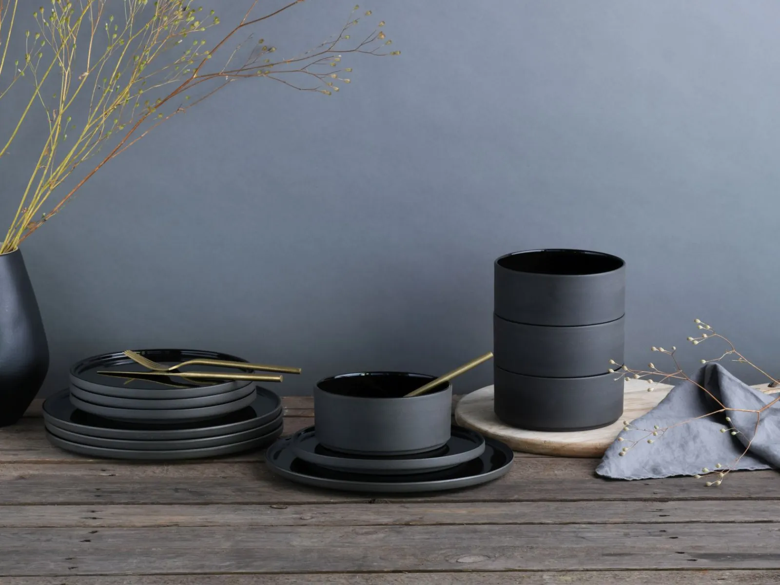 Creatable Geschirrset|Teller|Futuro - Tellerset 12-tlg - Sand