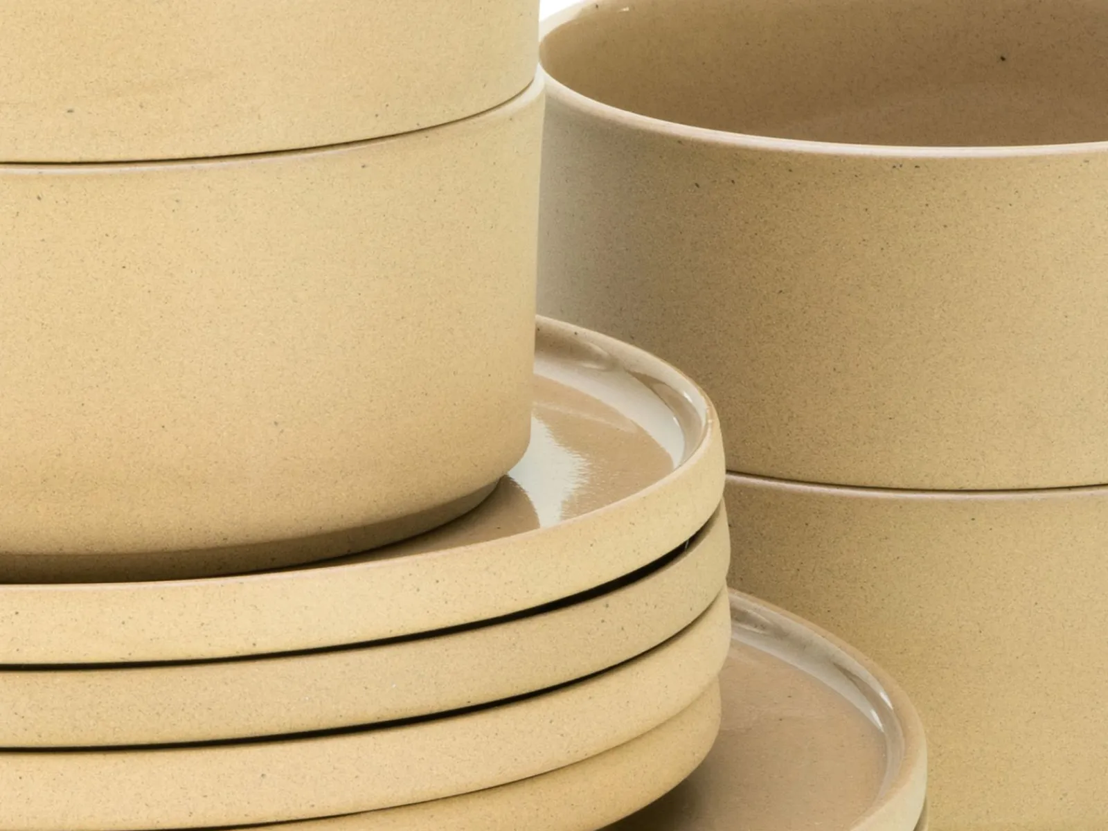 Creatable Geschirrset|Teller|Futuro - Tellerset 12-tlg - Sand