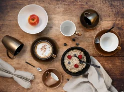 Creatable Becher & Tassen|Geschirrset|Golden Days - Kaffeebecher 2-tlg - Weiss