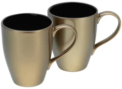 Creatable Becher & Tassen|Geschirrset|Golden Days - Kaffeebecher 2-tlg - Weiss